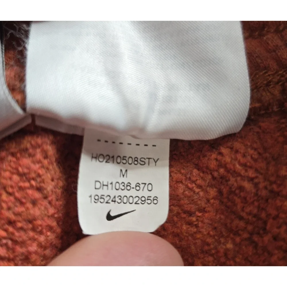Nike Mens Essential Jogger Fleece Pants Mens Medium Redstone Taper DH1036-670